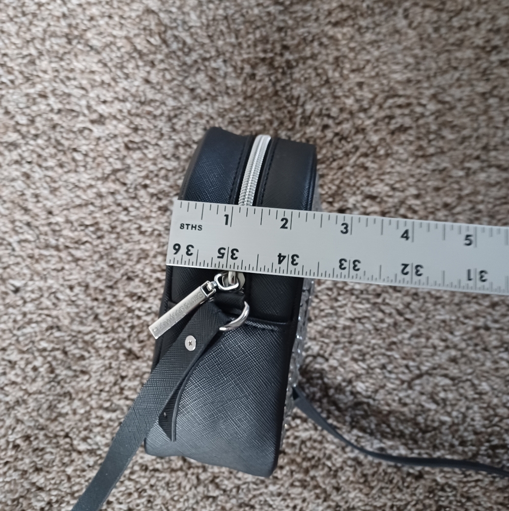 Black and Silver Skull Rhinestone Crossbody Bag Bath & Body Works - Picture 7 of 8